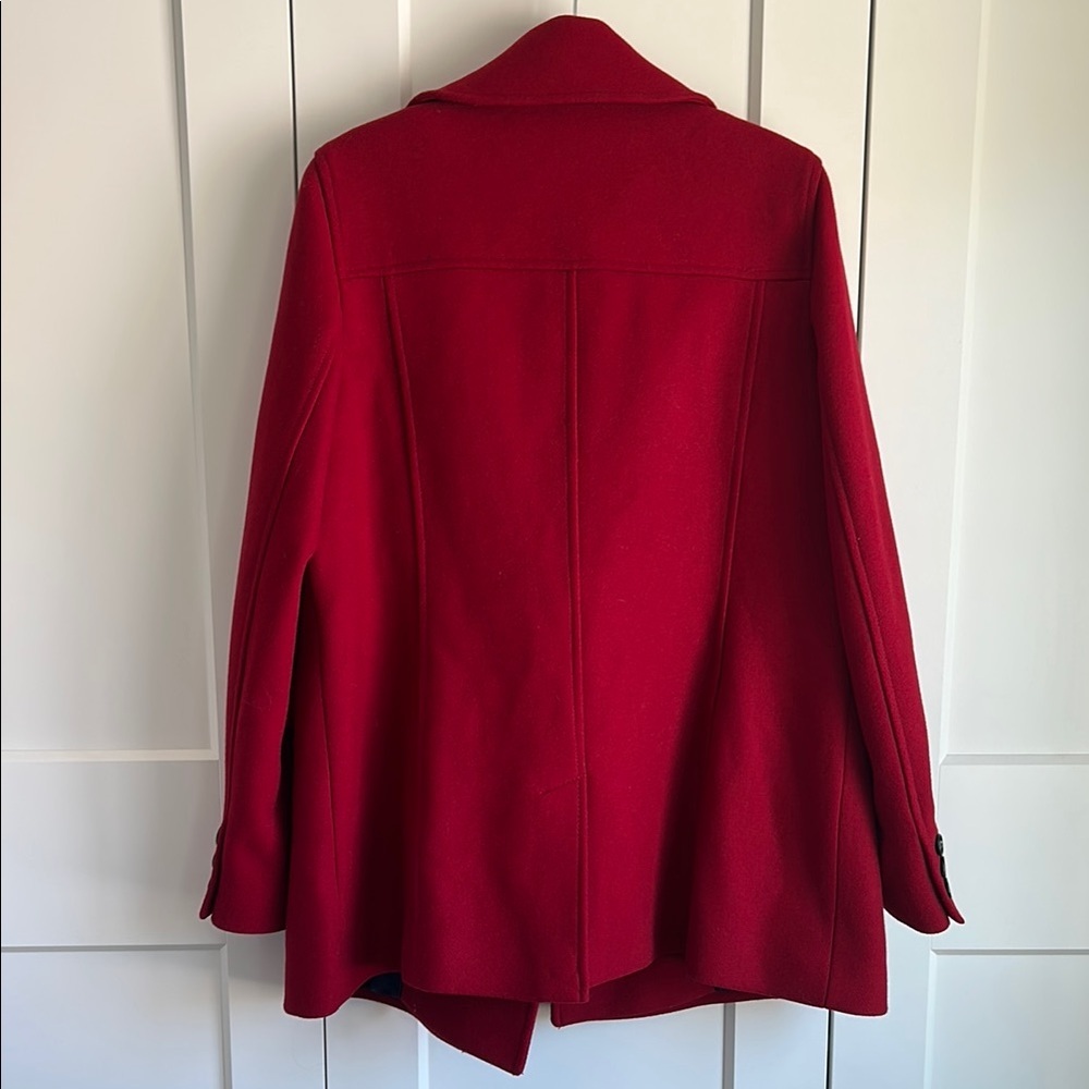 Pendleton Elegant Red Double-Breasted Women's Coa… - image 4